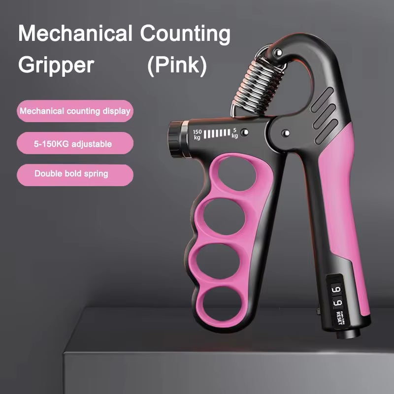 Adjustable Hand Grip Strength Trainer | Forearm & Wrist Exerciser