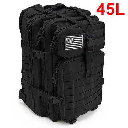 30/50L Tactical Backpacks, Traveling Bags, Survival Outdoor, Assault Pack, Hiking, Trekking, Hunting Bag