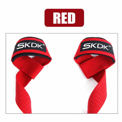 Adjustable Non-Slip Weightlifting Wrist Straps - 2 Pack for Strength Training and Gym Fitness Support