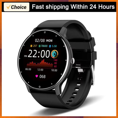 2026 Smartwatch for Men and Women - Waterproof Fitness Tracker with Heart Rate Monitor, Ideal Gift for Android and iOS Users