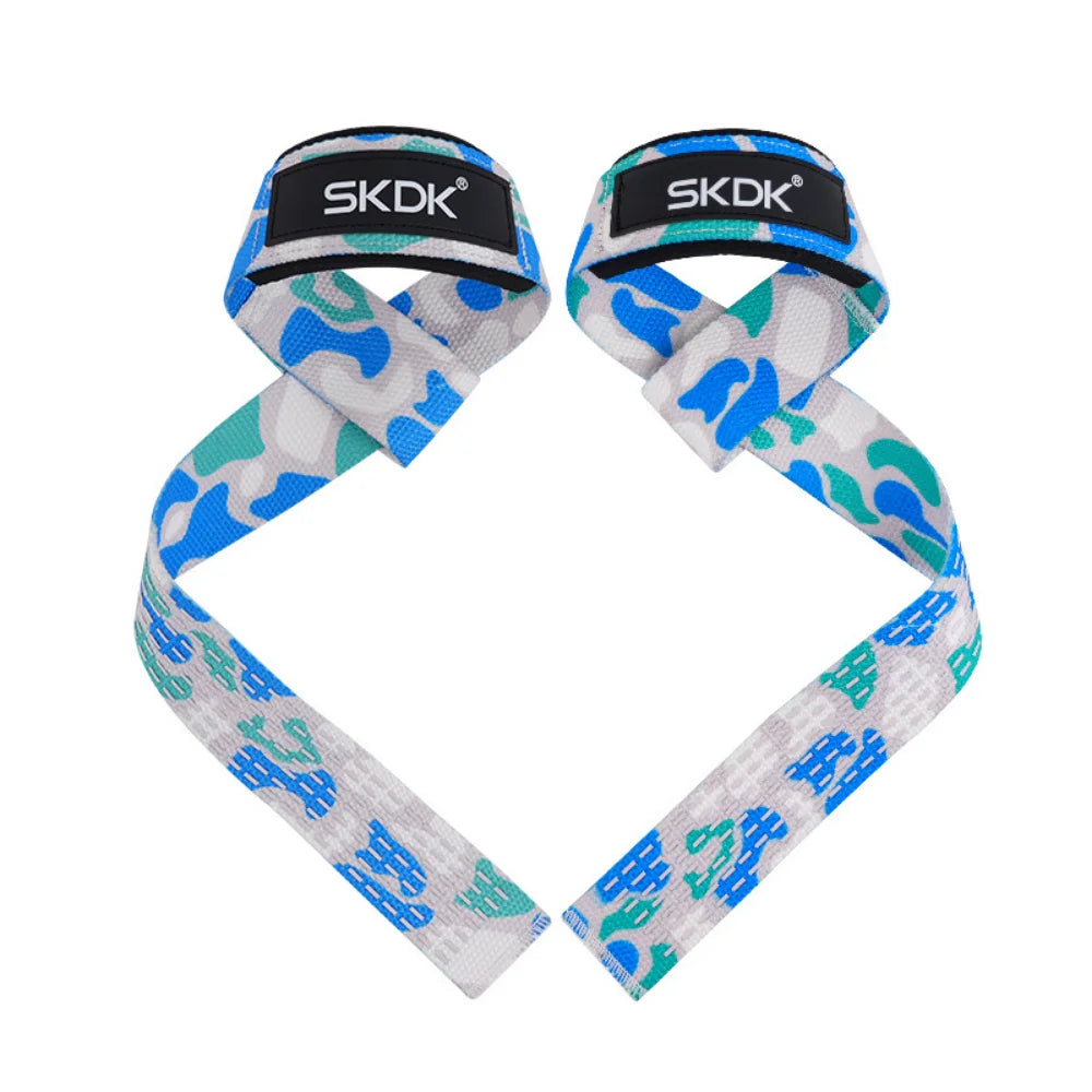 Adjustable Non-Slip Weightlifting Wrist Straps - 2 Pack for Strength Training and Gym Fitness Support