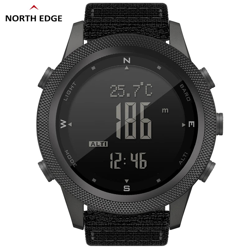 APACHE-46 Digital Watch For Outdoor Sports, Running, Swimming,  Altimeter Barometer Compass WR50M