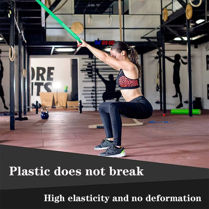 Professional Elastic Resistance Belt for Men and Women - Ideal for Gym, Pilates, and Fitness Training