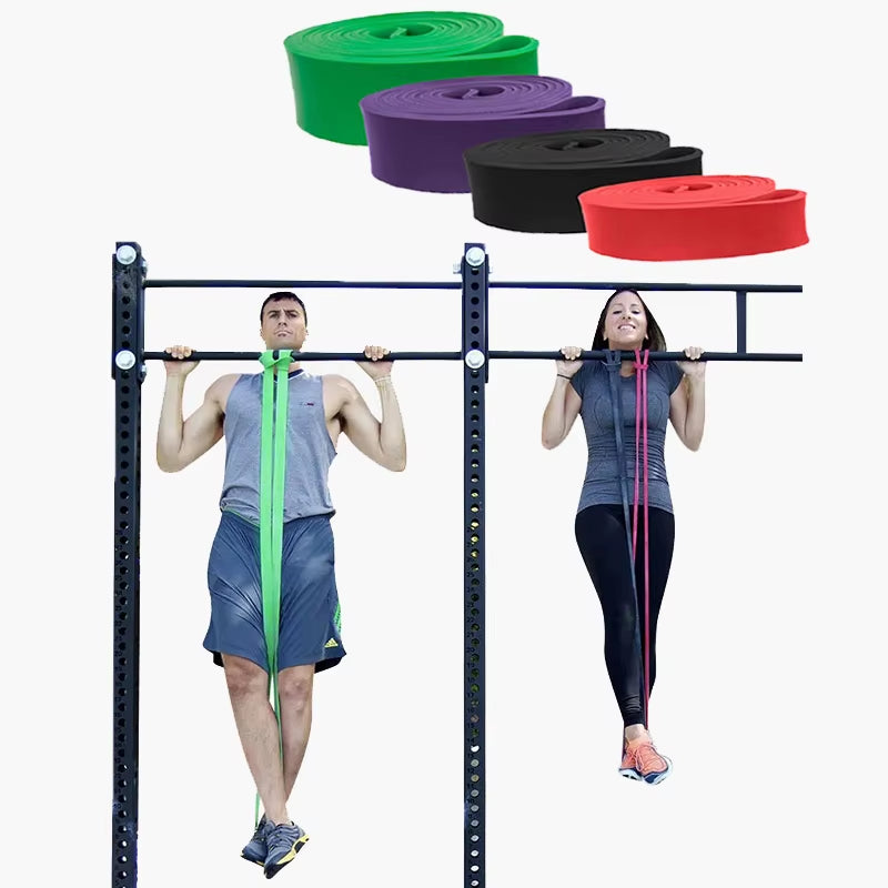 Professional Elastic Resistance Belt for Men and Women - Ideal for Gym, Pilates, and Fitness Training
