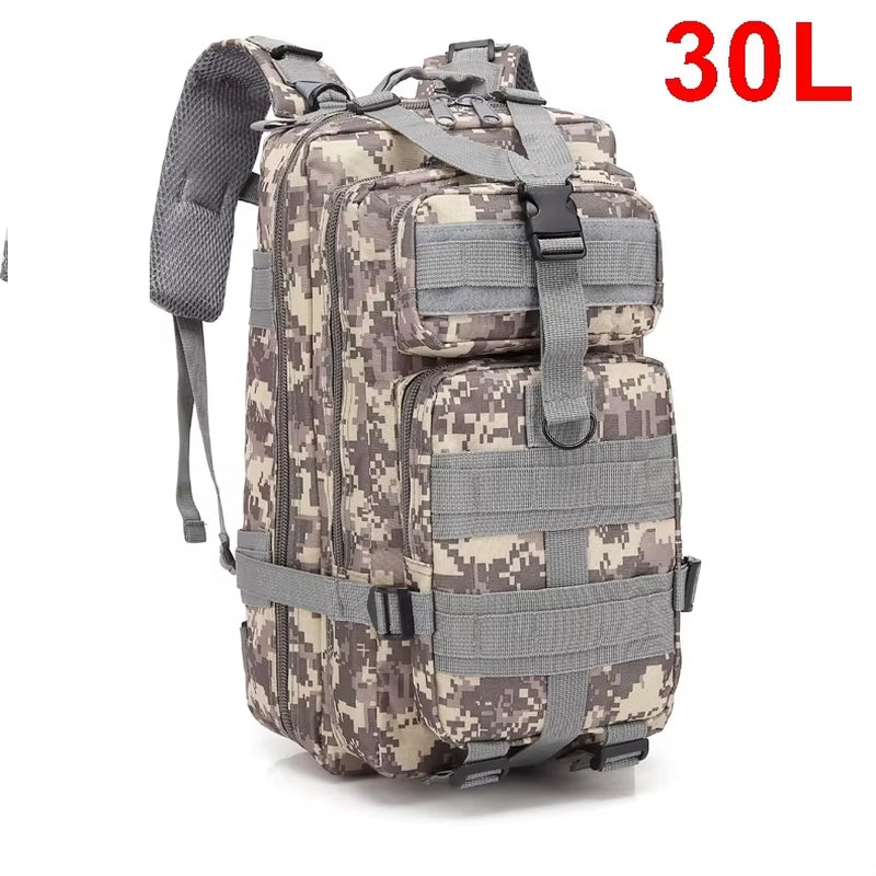 30/50L Tactical Backpacks, Traveling Bags, Survival Outdoor, Assault Pack, Hiking, Trekking, Hunting Bag