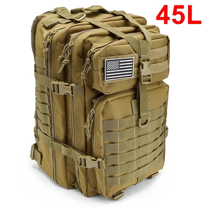 30/50L Tactical Backpacks, Traveling Bags, Survival Outdoor, Assault Pack, Hiking, Trekking, Hunting Bag