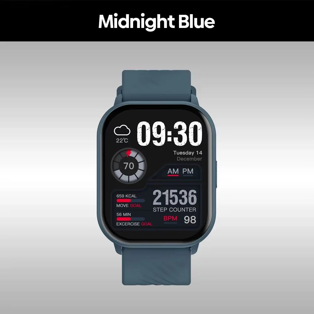 Voice Calling Smart Watch 1.91'' HD Display Heart Rate & Stress Monitor Multiple Sports Modes Smartwatch