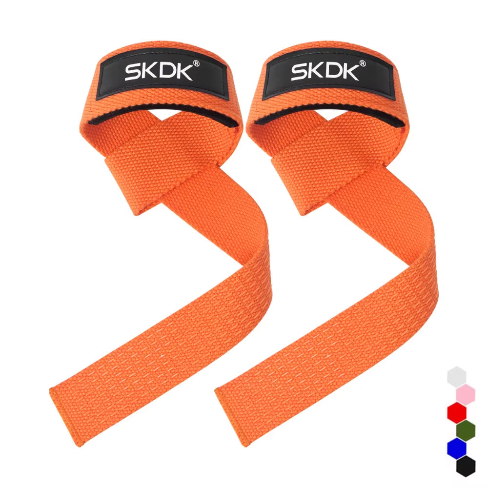 Adjustable Non-Slip Weightlifting Wrist Straps - 2 Pack for Strength Training and Gym Fitness Support