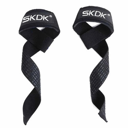 Adjustable Non-Slip Weightlifting Wrist Straps - 2 Pack for Strength Training and Gym Fitness Support