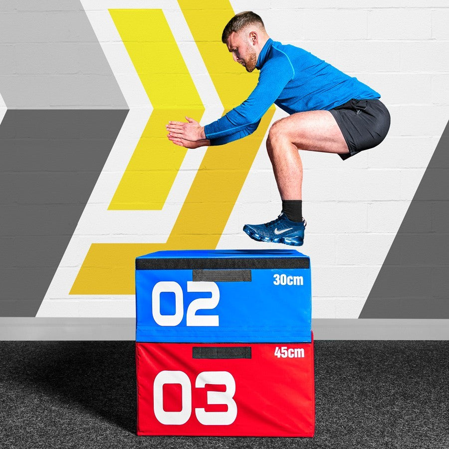 FORZA Stackable Soft Foam Plyometric Jump Box Sets - 5 Variants Available