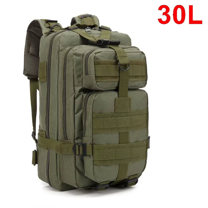 30/50L Tactical Backpacks, Traveling Bags, Survival Outdoor, Assault Pack, Hiking, Trekking, Hunting Bag