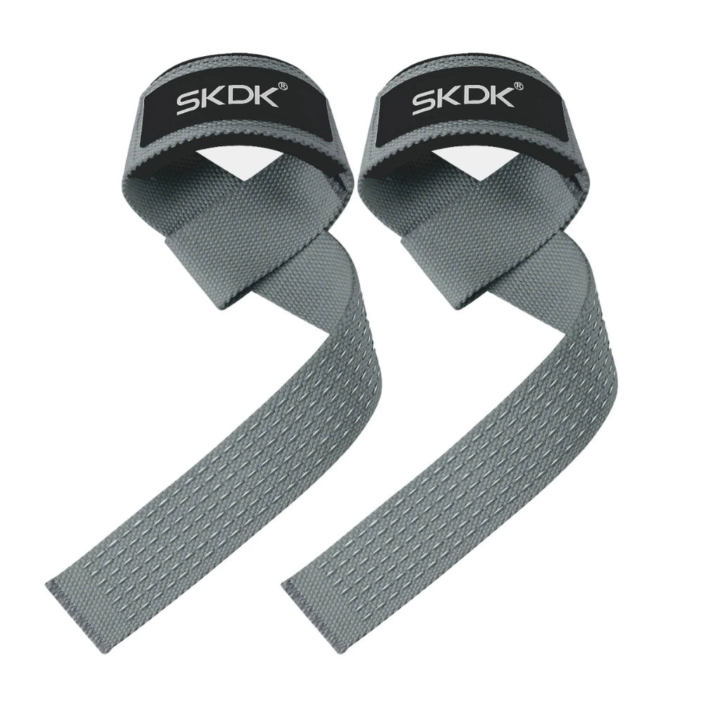 Adjustable Non-Slip Weightlifting Wrist Straps - 2 Pack for Strength Training and Gym Fitness Support