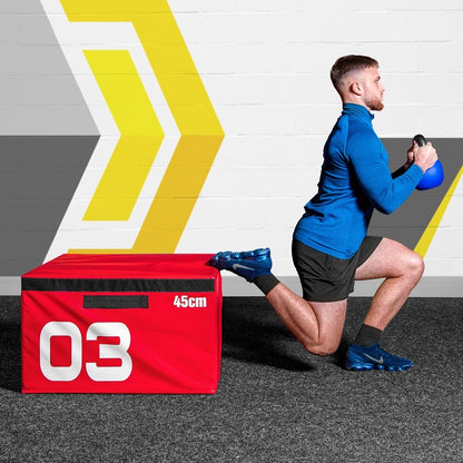 FORZA Stackable Soft Foam Plyometric Jump Box Sets - 5 Variants Available