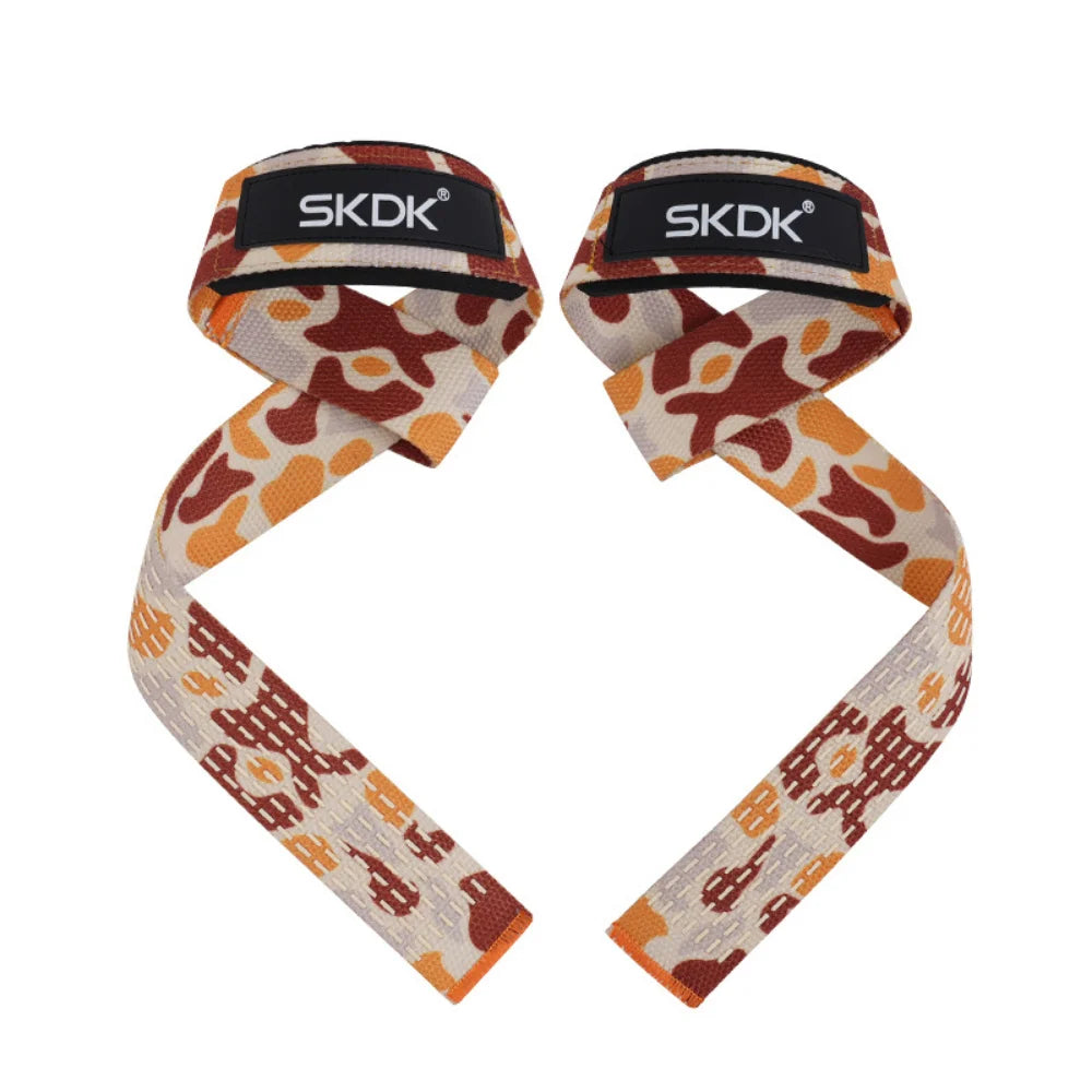 Adjustable Non-Slip Weightlifting Wrist Straps - 2 Pack for Strength Training and Gym Fitness Support