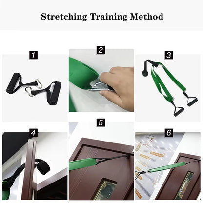 Professional Elastic Resistance Belt for Men and Women - Ideal for Gym, Pilates, and Fitness Training