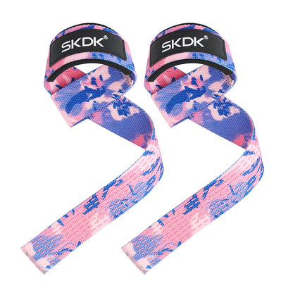 Adjustable Non-Slip Weightlifting Wrist Straps - 2 Pack for Strength Training and Gym Fitness Support