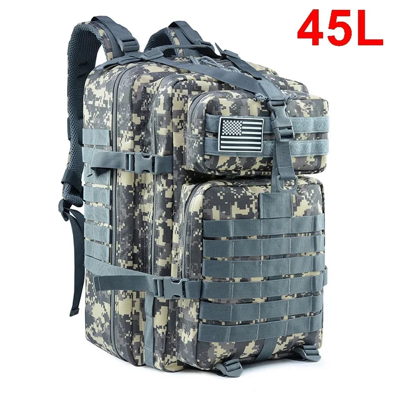30/50L Tactical Backpacks, Traveling Bags, Survival Outdoor, Assault Pack, Hiking, Trekking, Hunting Bag