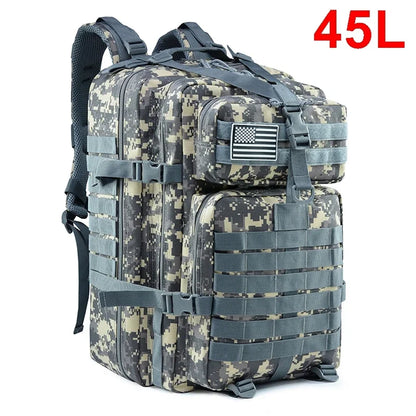 30/50L Tactical Backpacks, Traveling Bags, Survival Outdoor, Assault Pack, Hiking, Trekking, Hunting Bag