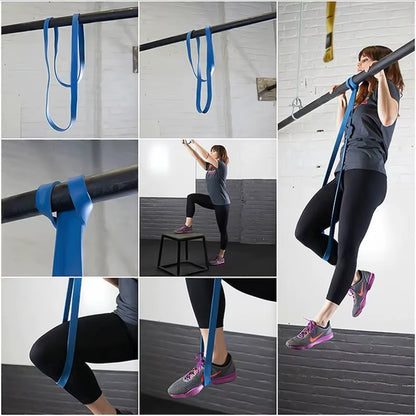 Professional Elastic Resistance Belt for Men and Women - Ideal for Gym, Pilates, and Fitness Training
